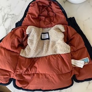 Zara boys down puffer jacket